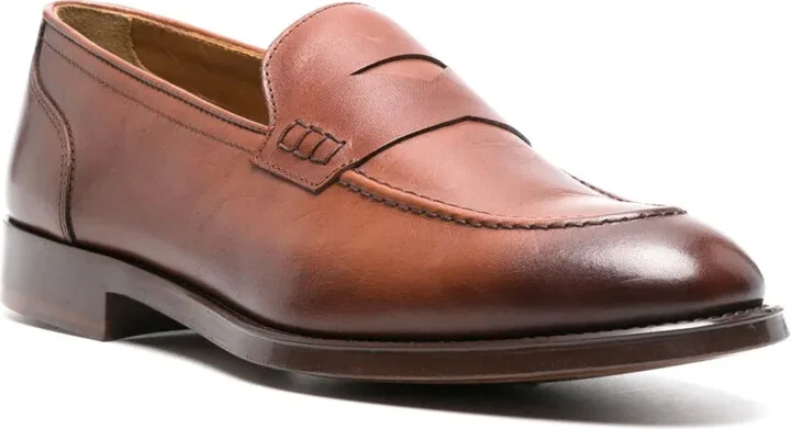 Penny-Slot Leather Loafers - Image 2