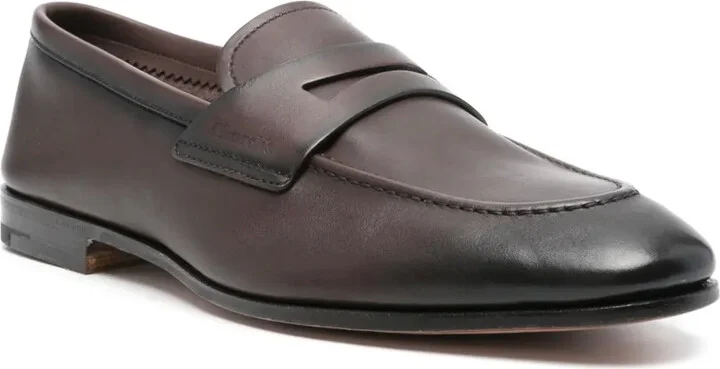 Penny-Slot Leather Loafers - Image 2