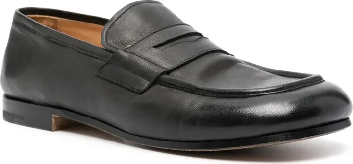Penny-Slot Leather Loafers - Image 2