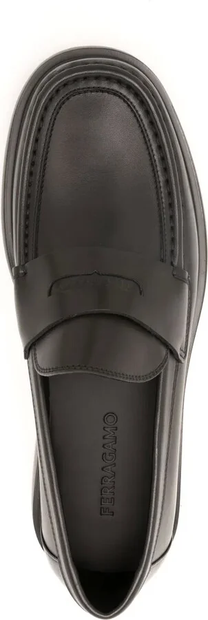 Penny-Slot Leather Loafers - Image 4
