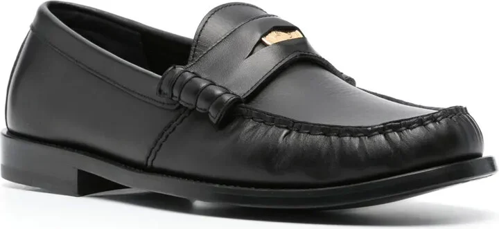 Penny-Slot Leather Loafers - Image 2