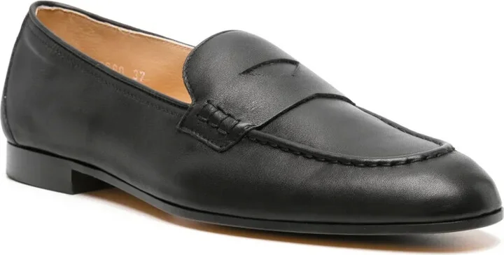 Penny-Slot Leather Loafers - Image 2