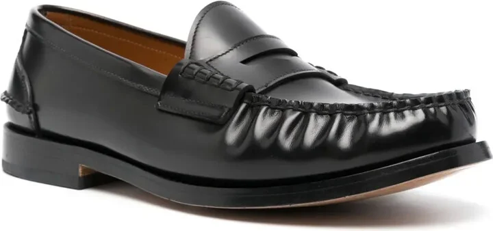 Penny-Slot Leather Loafers - Image 2