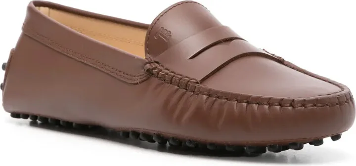 Penny Slot Leather Loafers - Image 2