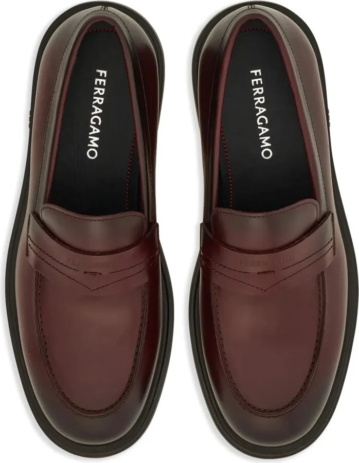 Penny-Slot Leather Loafers - Image 4