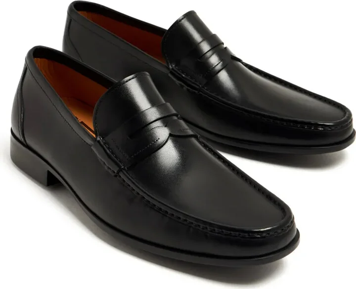 Penny-Slot Leather Loafers - Image 2