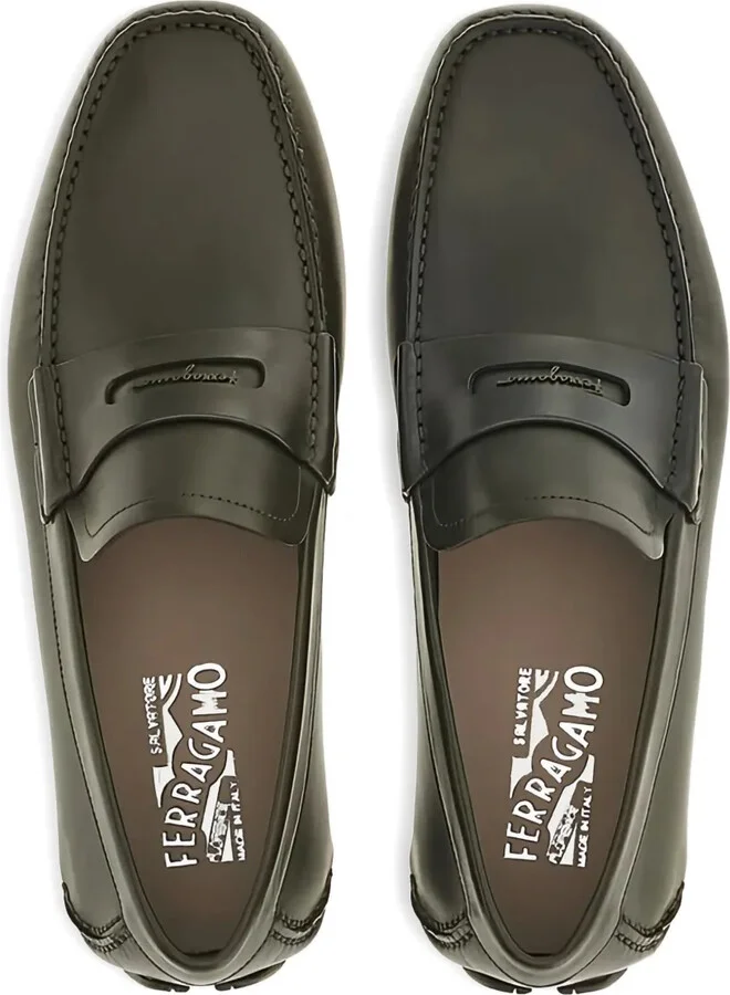 Penny-Slot Leather Loafers - Image 4