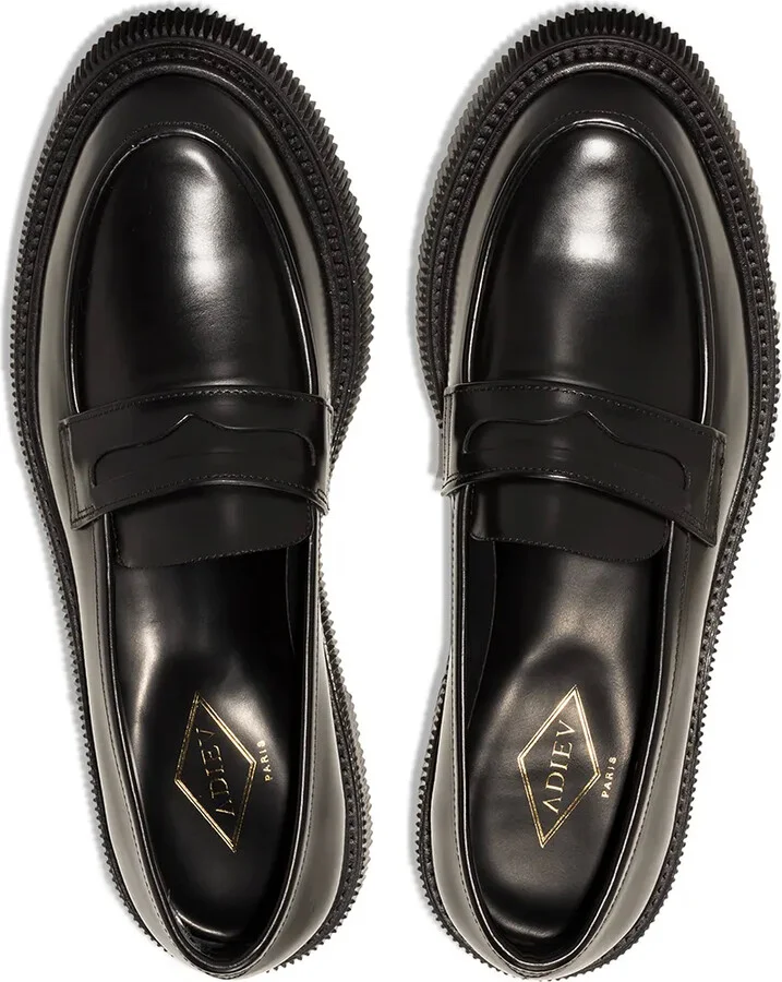 Penny-Slot Leather Loafers - Image 4