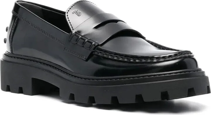Penny-Slot Leather Loafers - Image 2