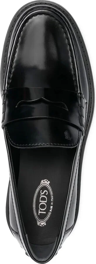 Penny-Slot Leather Loafers - Image 4