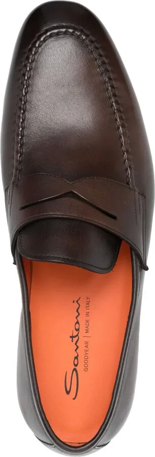 Penny-Slot Leather Loafers - Image 4