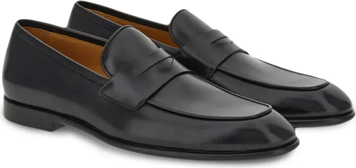 Penny-Slot Leather Loafers - Image 2