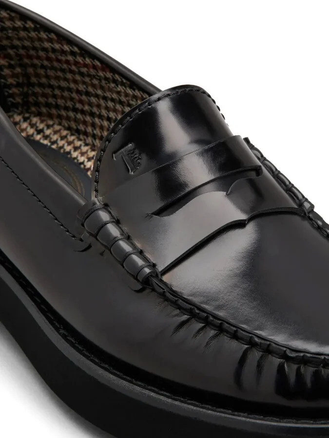 Penny-Slot Leather Loafers - Image 5