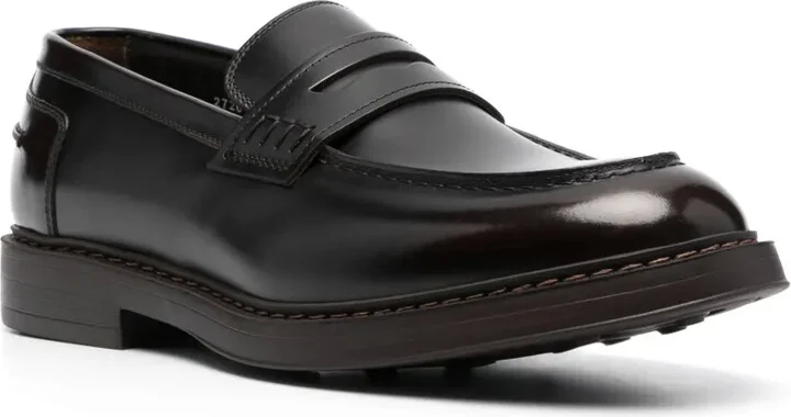 Penny-Slot Leather Loafers - Image 2