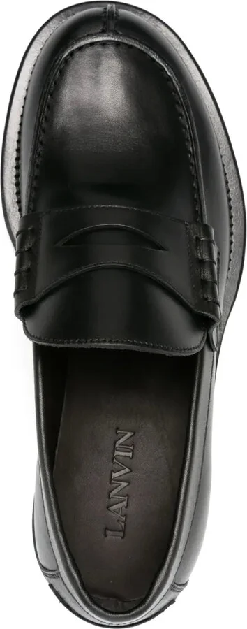 Penny-Slot Leather Loafers - Image 4