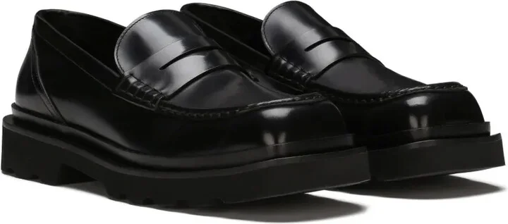 Penny-Slot Leather Loafers - Image 2