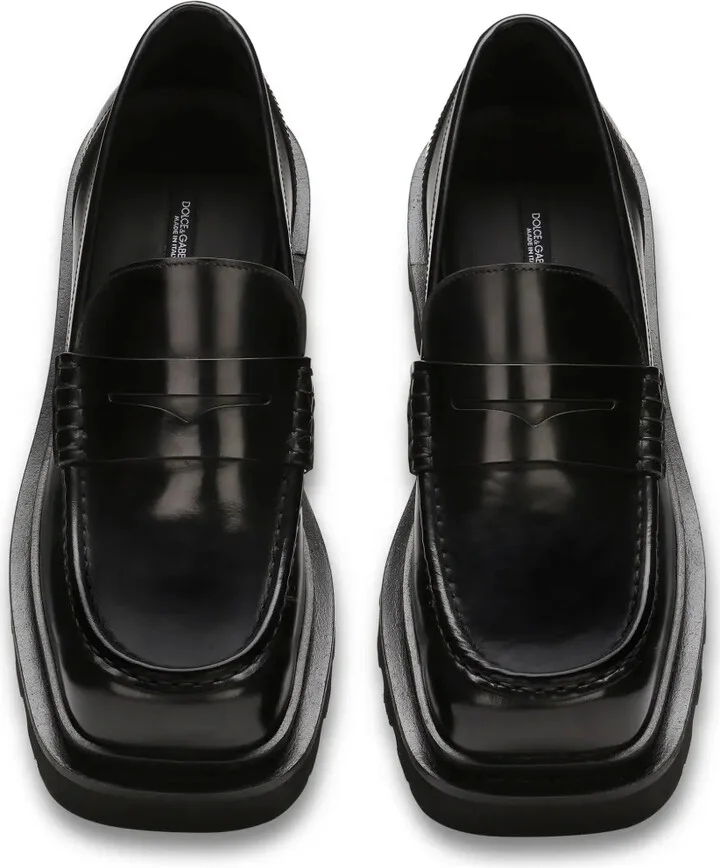 Penny-Slot Leather Loafers - Image 4