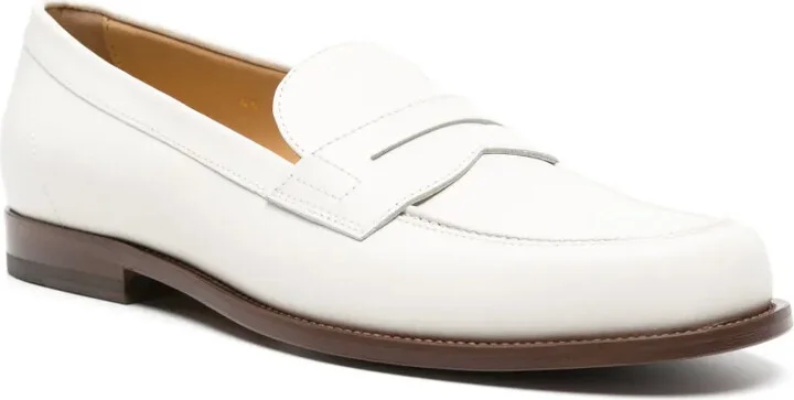 Penny-Slot Leather Loafers - Image 2