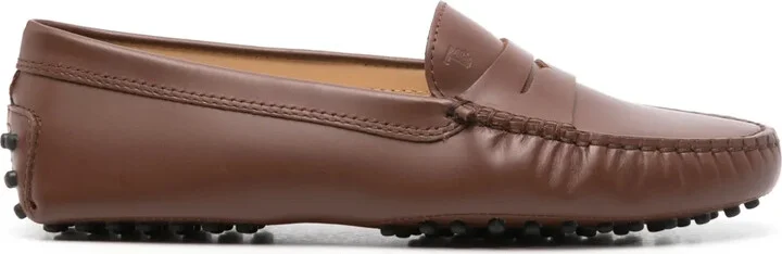 Penny Slot Leather Loafers