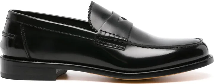 Penny-Slot Patent Leather Loafers