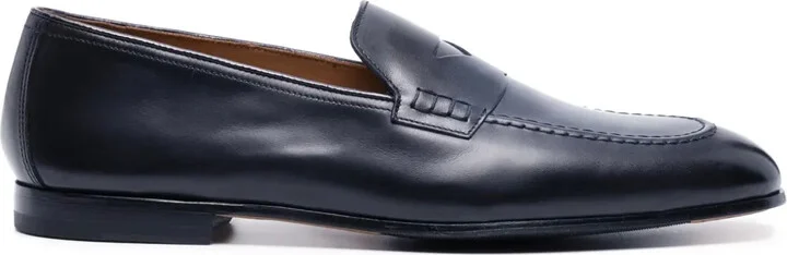 Penny-Slot Patent Leather Loafers