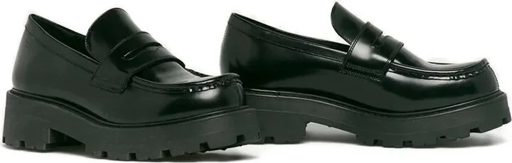 Penny-Slot Platform Loafers