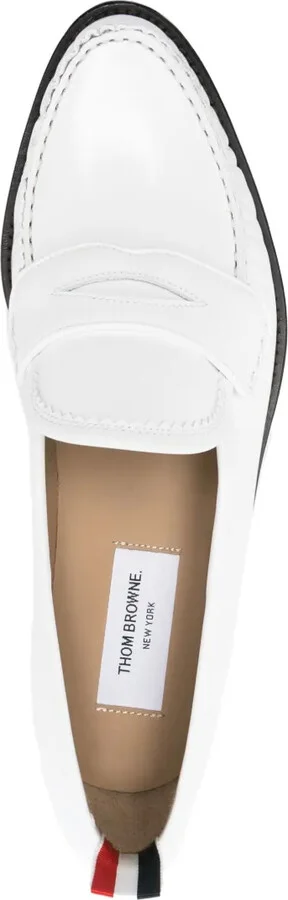 penny-slot RWB loafers - Image 4