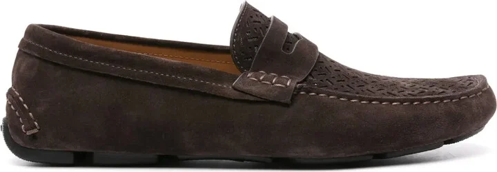 Penny-Slot Suede Drivers