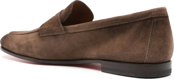 Penny-Slot Suede Loafers - Image 3