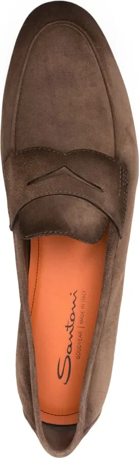 Penny-Slot Suede Loafers - Image 4
