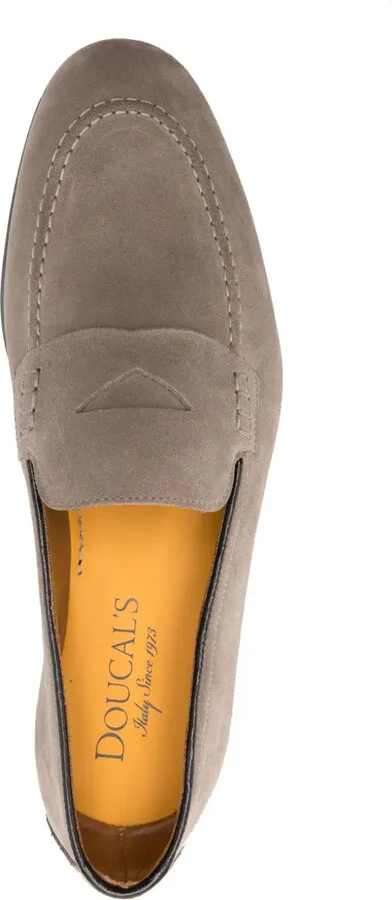Penny-Slot Suede Loafers - Image 4