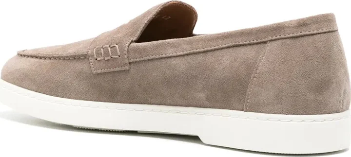 Penny-Slot Suede Loafers - Image 3