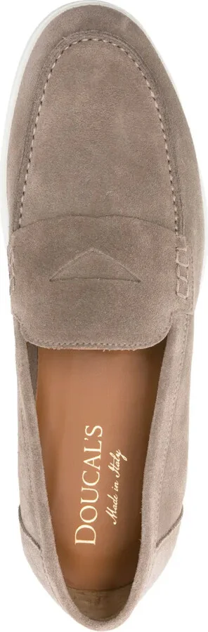 Penny-Slot Suede Loafers - Image 4