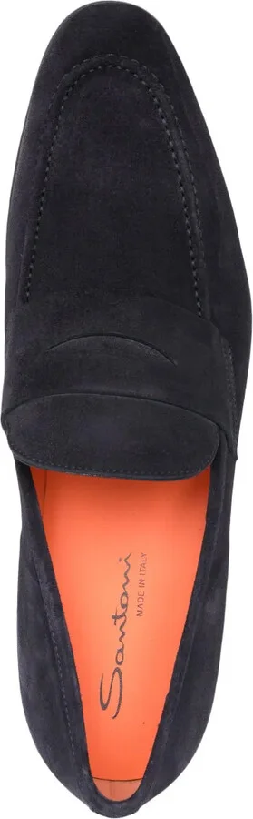 Penny-Slot Suede Loafers - Image 4