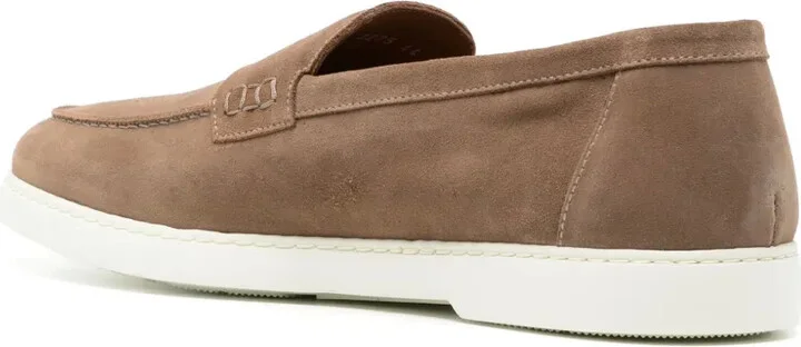 Penny-Slot Suede Loafers - Image 3