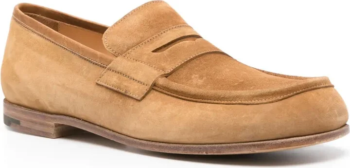 Penny-Slot Suede Loafers - Image 2