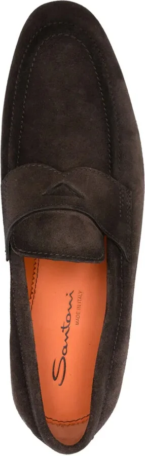Penny-Slot Suede Loafers - Image 4