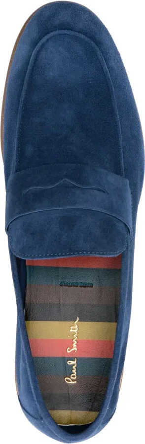 Penny-Slot Suede Loafers - Image 4