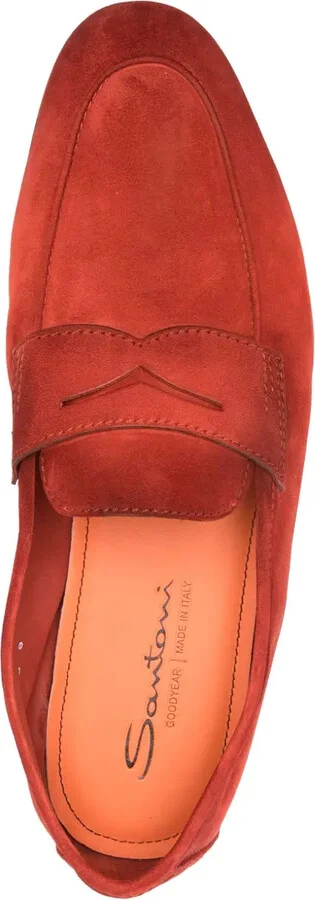 Penny-Slot Suede Loafers - Image 4