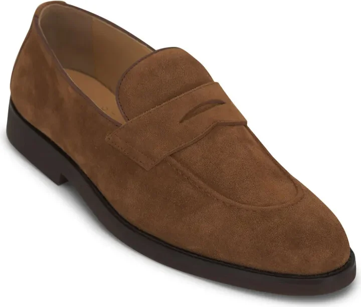 Penny-Slot Suede Loafers - Image 2