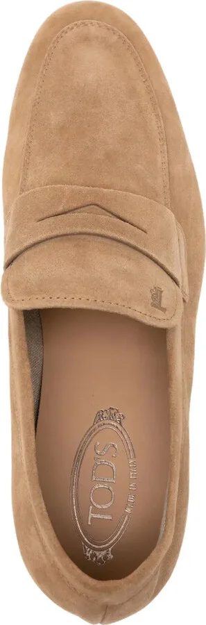 Penny-Slot Suede Loafers - Image 4