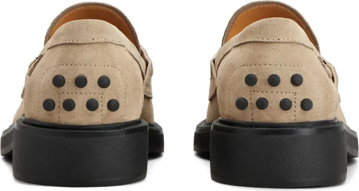 Penny-Slot Suede Loafers - Image 3