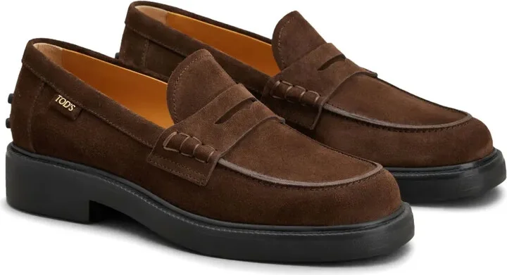 Penny-Slot Suede Loafers - Image 2