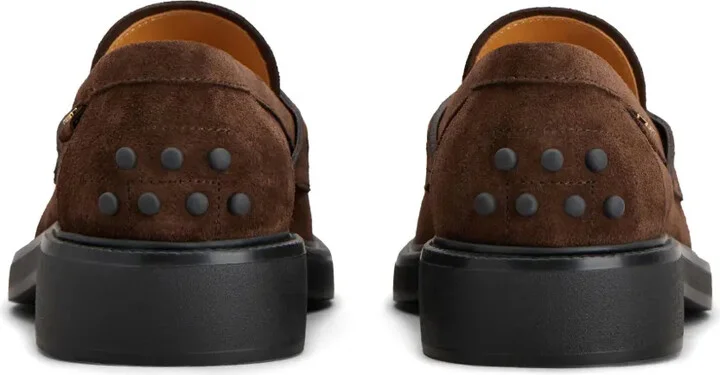 Penny-Slot Suede Loafers - Image 3
