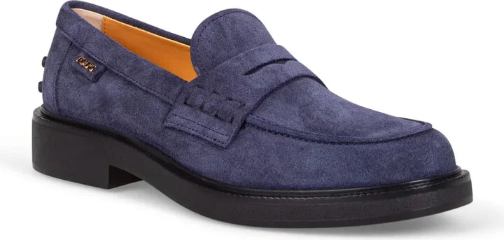 Penny-Slot Suede Loafers - Image 2