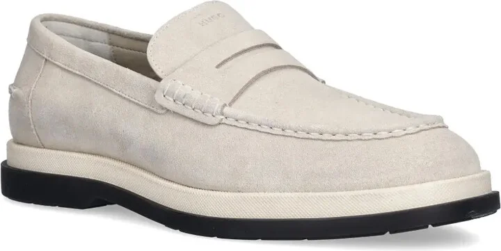 Penny-Slot Suede Loafers - Image 2