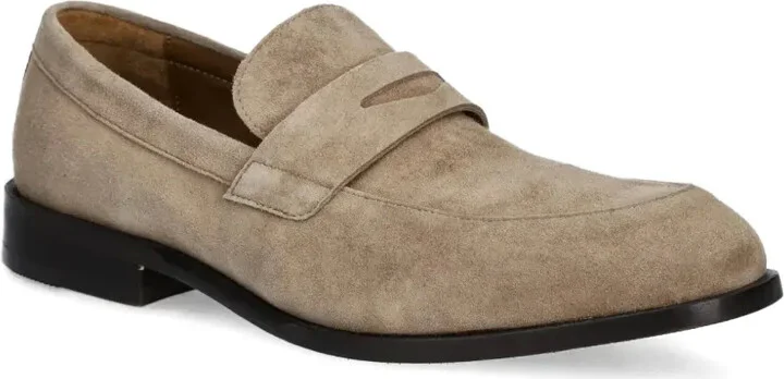Penny-Slot Suede Loafers - Image 2