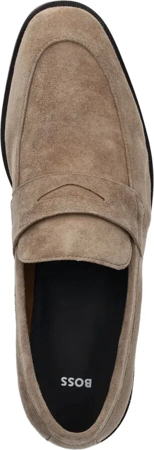 Penny-Slot Suede Loafers - Image 4