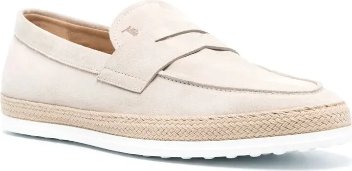 Penny-Slot Suede Loafers - Image 2