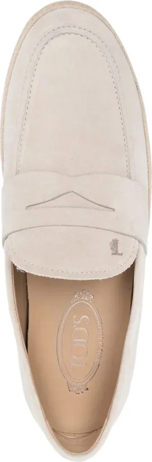 Penny-Slot Suede Loafers - Image 4